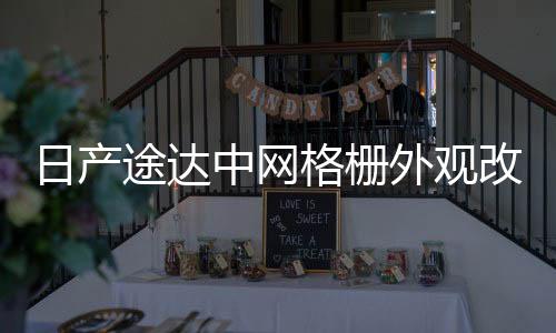 日产途达中网格栅外观改装件前脸车身保险杠专用装饰汽车用品配件下载