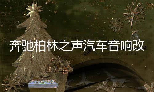 奔驰柏林之声汽车音响改装e300l/e260l/s/glc300l/c260l旋转高音下载